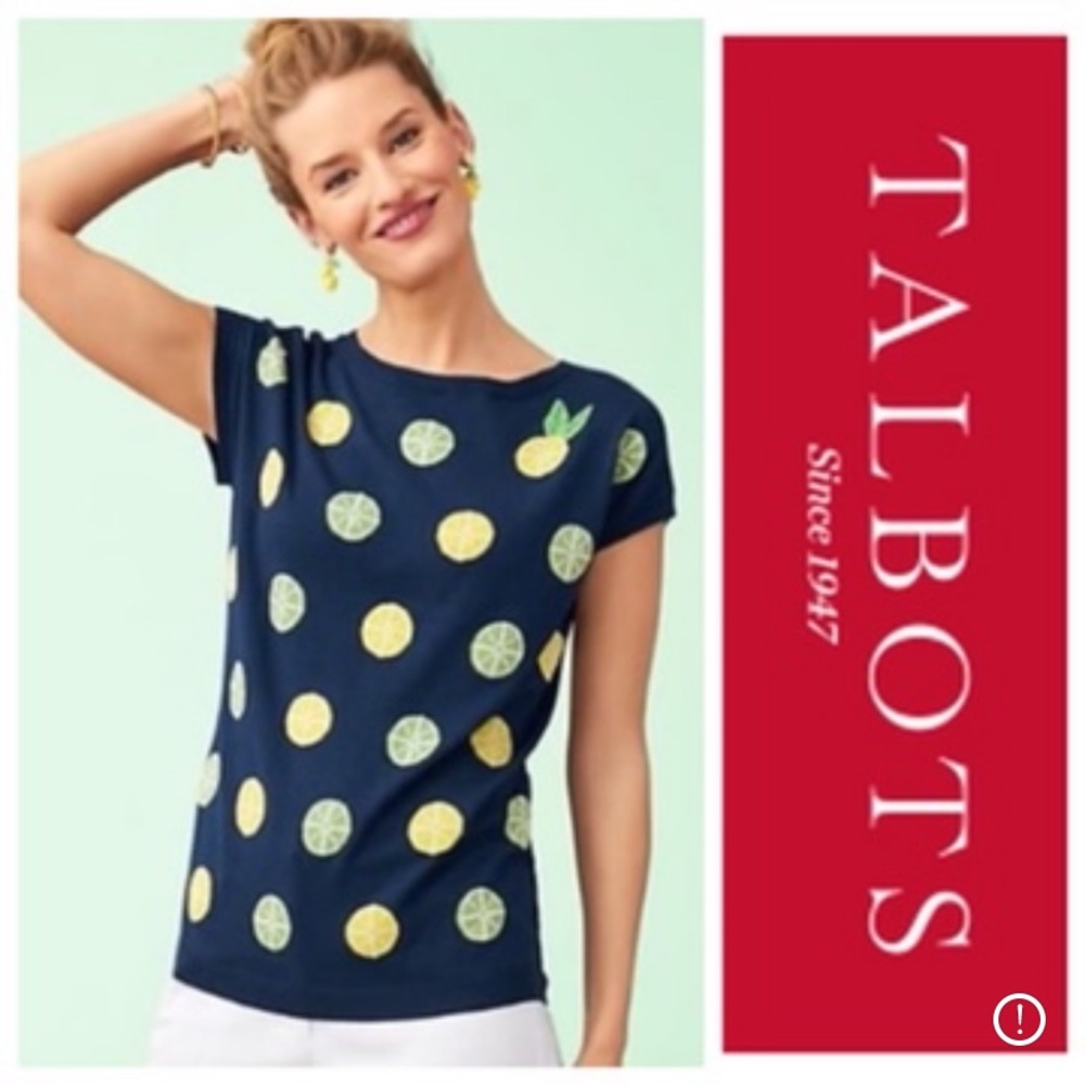 Navy Blue Lemons & Limes Sweater